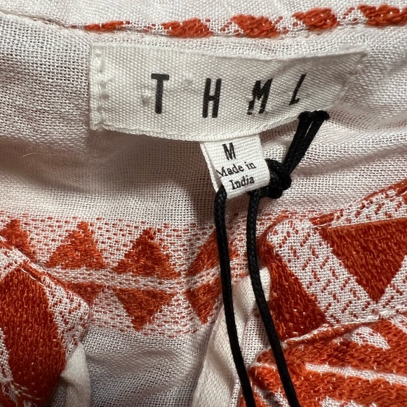 NWT THML Women Boho Top- Medium - Picture 10 of 12